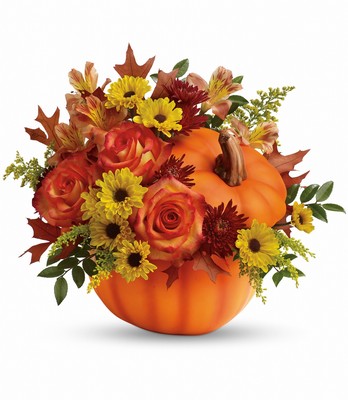Teleflora's Warm Fall Wishes Bouquet